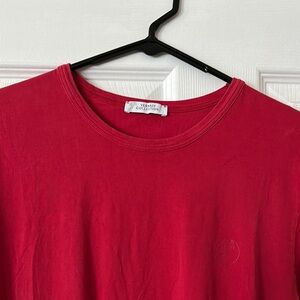 Versace Collection Red Short Sleeve Tee